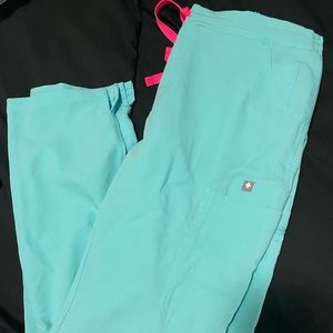 FIGS Scrub Set-Neon Blue